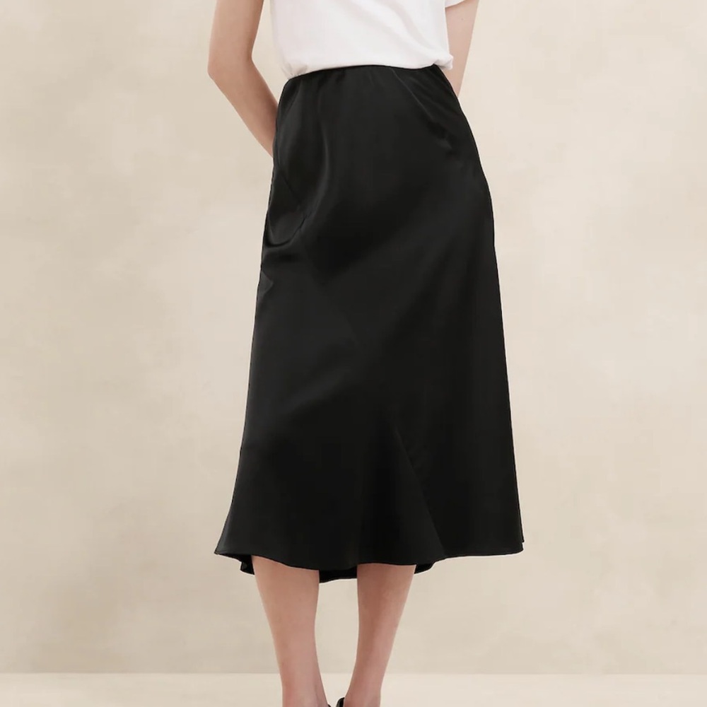 Banana Republic Midi Slip Skirt